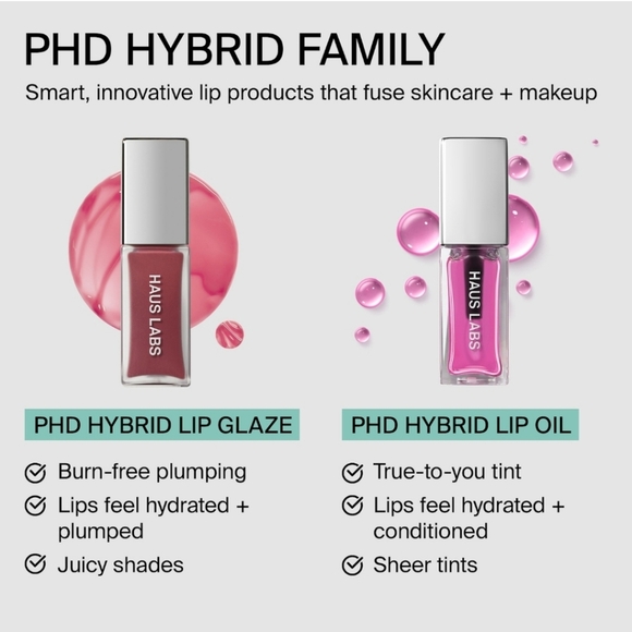 Haus Labs By Lady Gaga PhD Hybrid Lip Glaze: Guava, NIB - Picture 5 of 5
